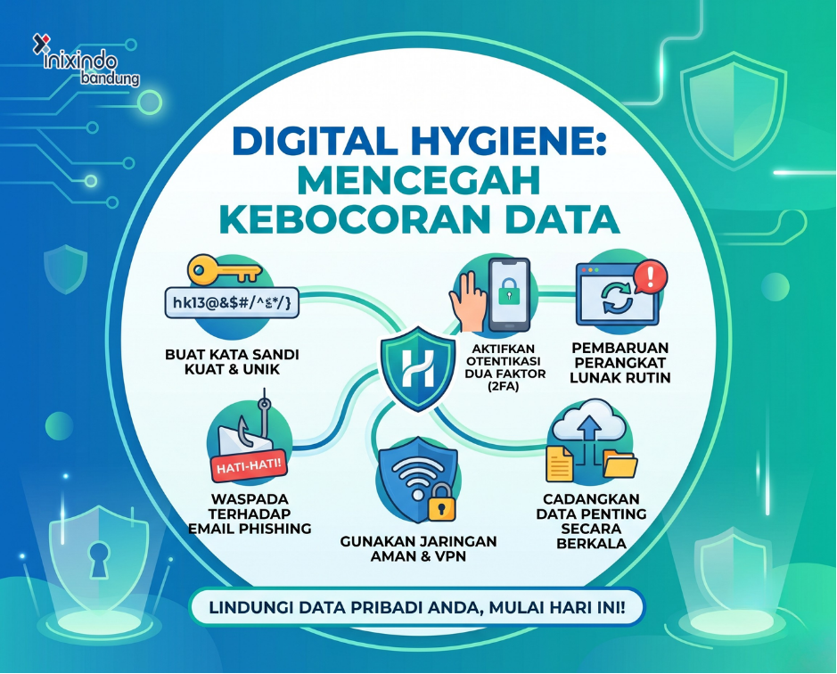 Mengenal 'Digital Hygiene': Cegah Kebocoran Data di Lingkungan Kerja