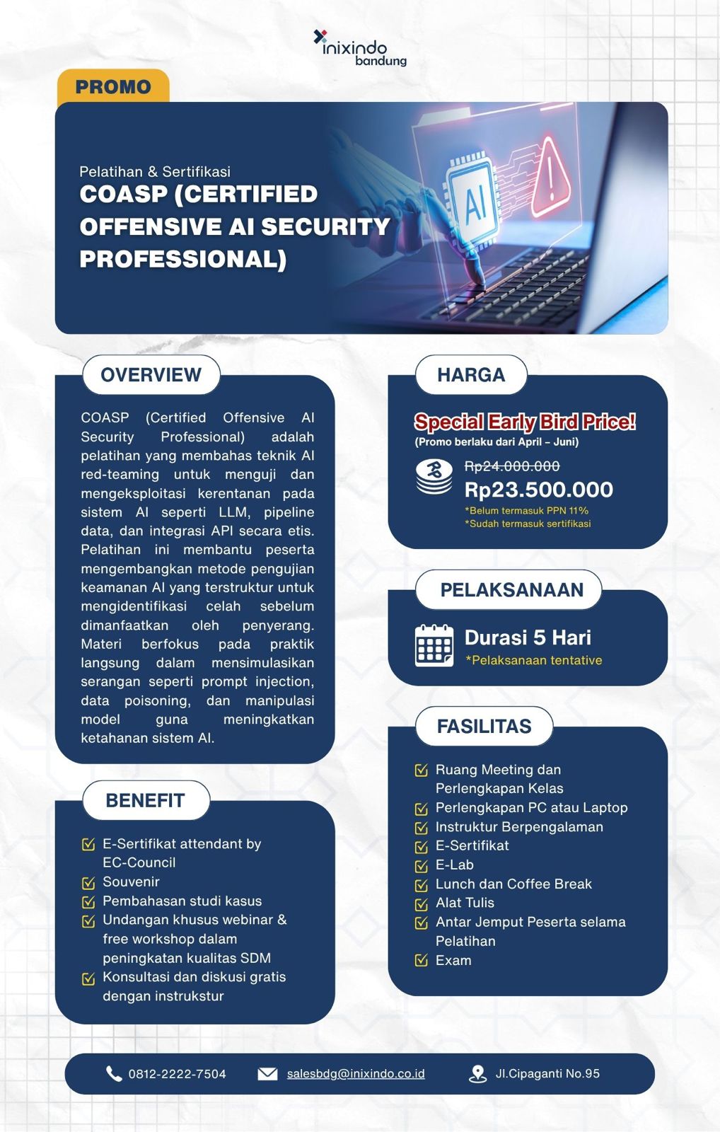 CERTIFIED OFFENSIVE AI SECURITY PROFESSIONAL (C|OASP)